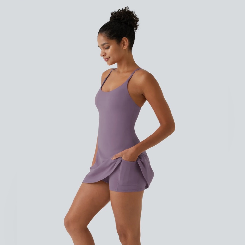 Halara Softlyzero Size Extra Small XS Backless Active Dress